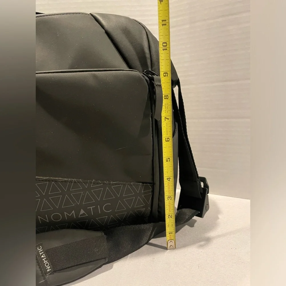 NOMATIC Graphite Gray Messenger Briefcase Laptop Crossbody Bag - Picture 3 of 7